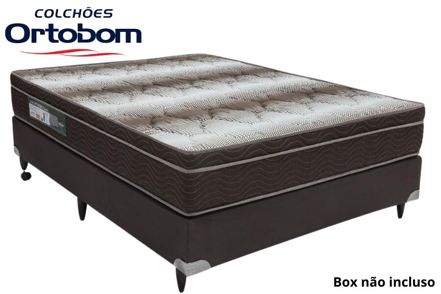 Colchão Casal Ortopédico Light 138x188x25 - Ortobom | Suporta até 260kg