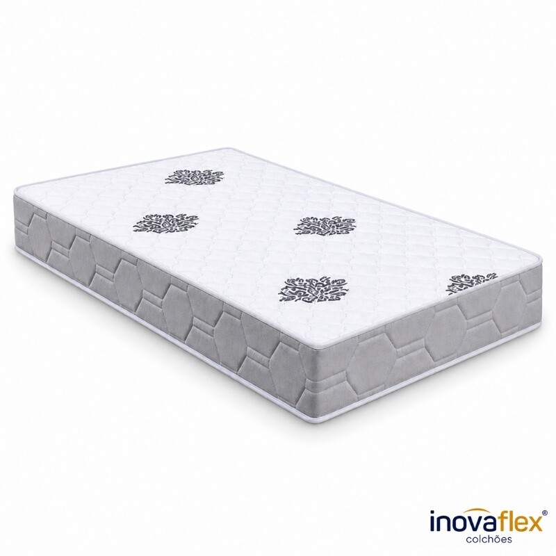 Colchão Solteiro Confort Premium Ortopédico D28 88x188x18 - Inovaflex | Suporta até 120kg