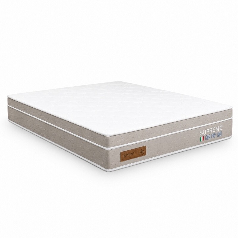 Colchão Casal Supreme 138x188x25 Molas Ensacadas - Bianchi | Suporta até 240kg